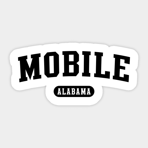 Mobile, AL Sticker by Novel_Designs